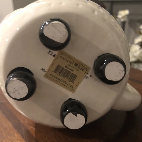 NATURAL LIFE Dimpled Colorful Blanket Llama Coffee Mug - Picture 2 of 3